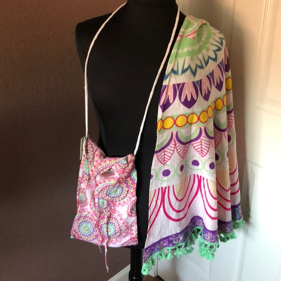 Mudd Other - Multipurpose beach scarf by Mudd NWT